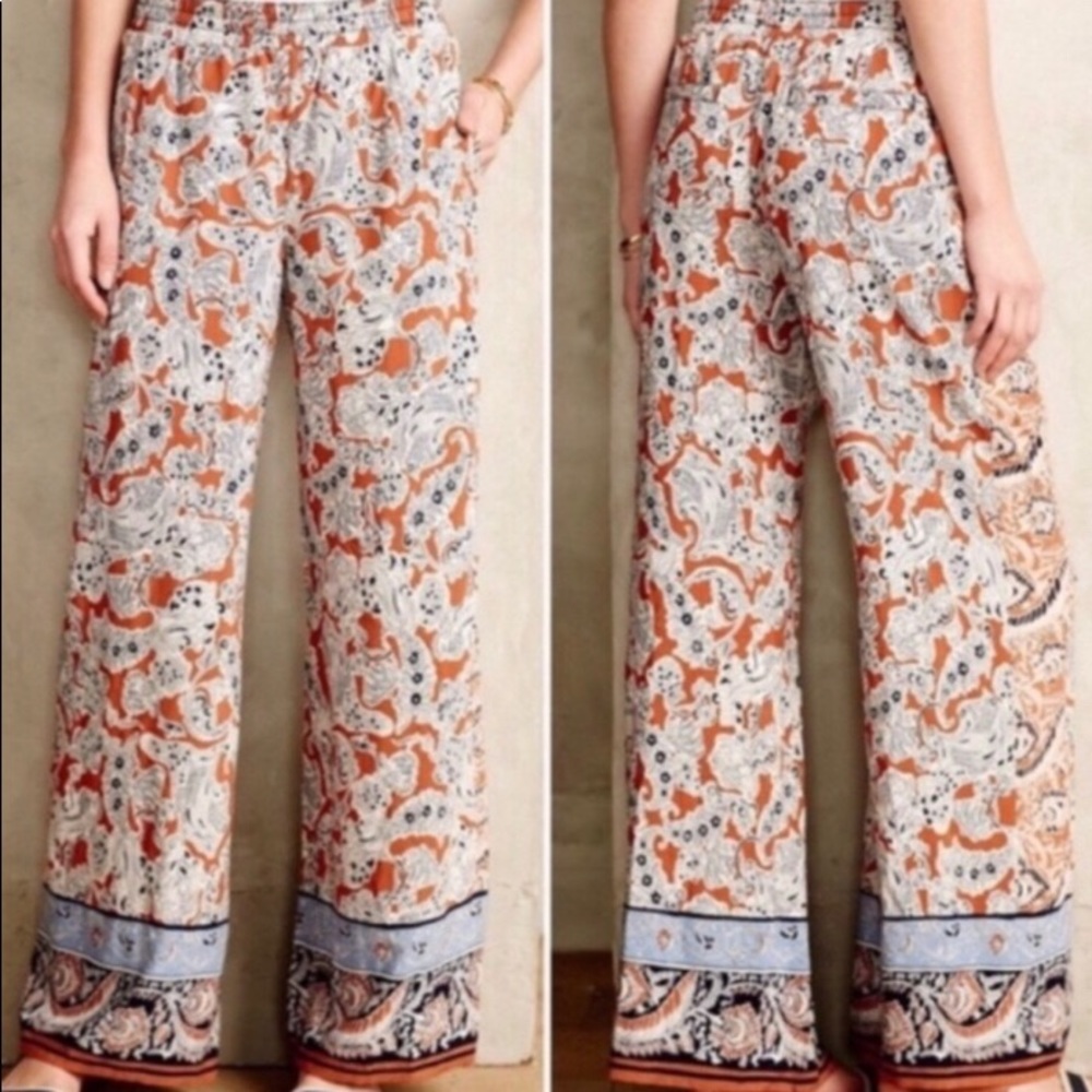 COPY - COPY - Anthropologie Hei Hei Lalasa Wide Leg Pants